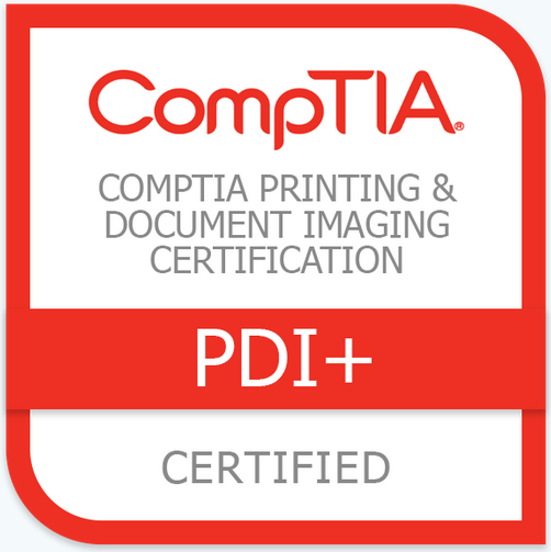 Printing and Document Imaging Certification