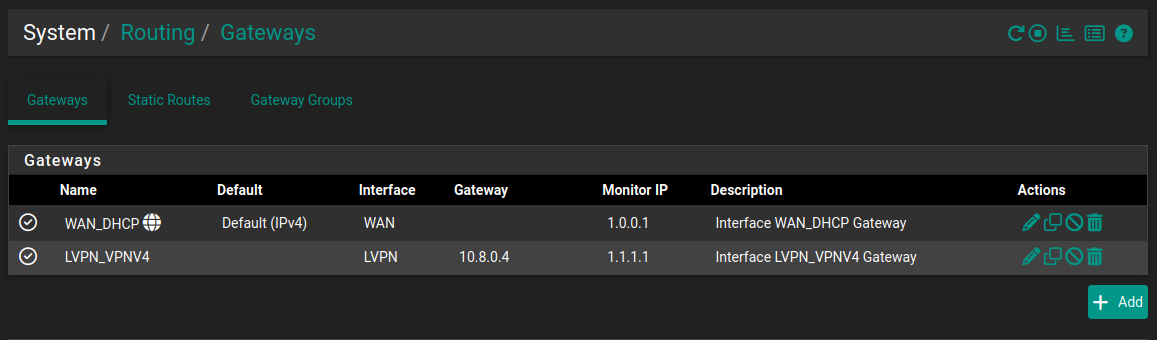 Gateways